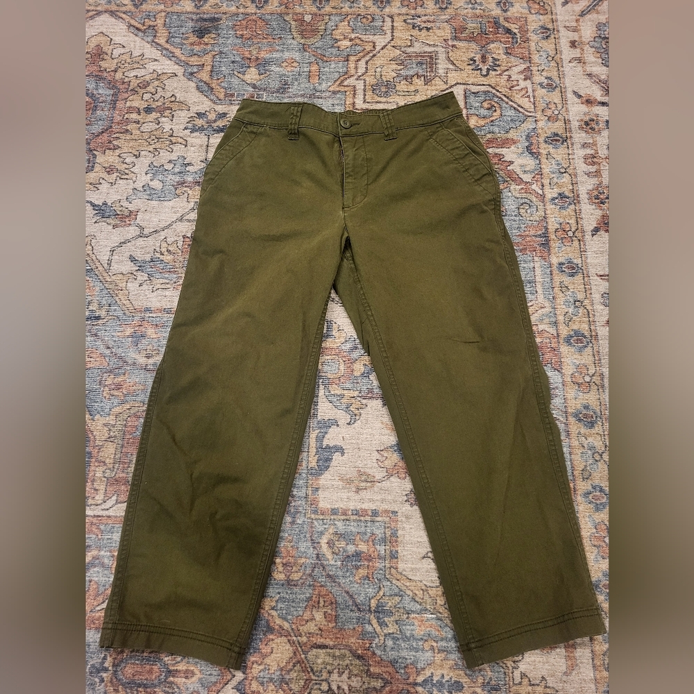 Old Navy Olive Green Womens OG Chinos (Small Petite)